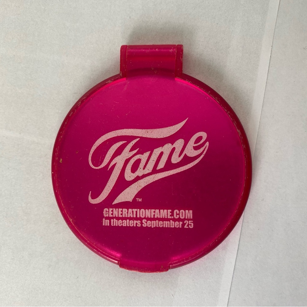 Fame the movie Pink Compact Mirror